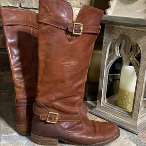 Authentic Coach “Whitley” Brown Boots